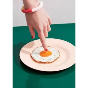 Fried Egg nowoczesny plakat Paper Collective bez ramki 50x70cm