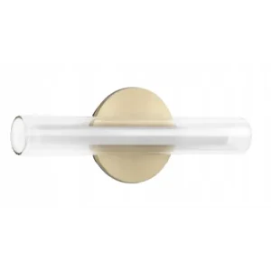 Nowoczesny kinkiet z metalu i szkła Oslo lampa ścienna LED MDC