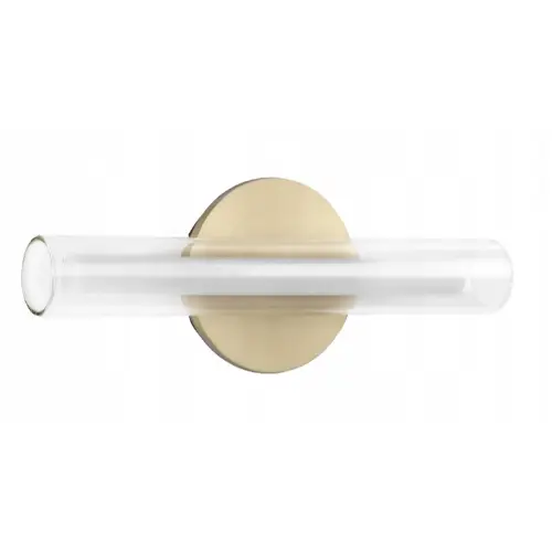 Nowoczesny kinkiet z metalu i szkła Oslo lampa ścienna LED MDC