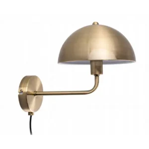 Lampa ścienna Kinkiet metalowy antyczny złoty Bonnet