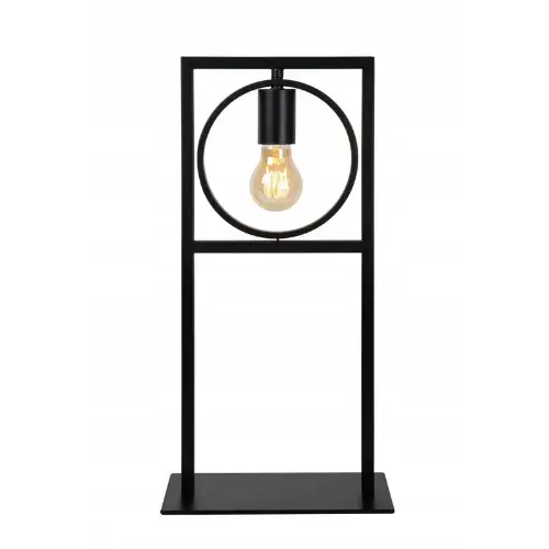 Lampa stołowa SUUS Lucide czarna metalowa H50cm