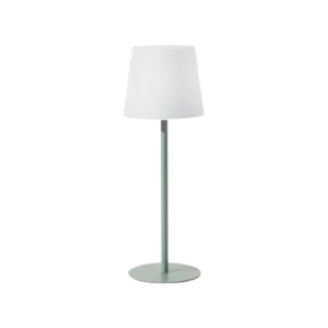 Lampa stołowa z funkcją przyciemniania Fausta szałwiowy zielony Ø13H37cm