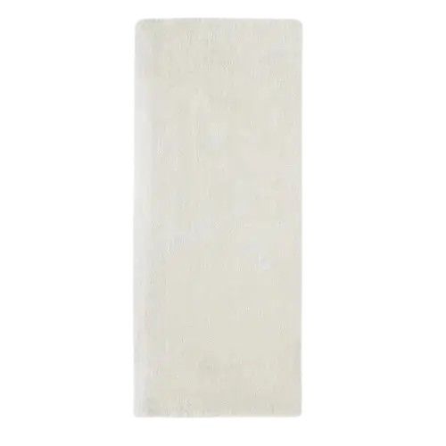 Puszysty chodnik dywan z długim włosiem Leighton złamana biel 80x200cm