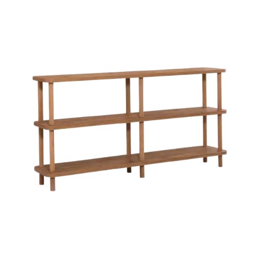 Regał Dora w kolorze sosny atlantyckiej 150x35x75cm