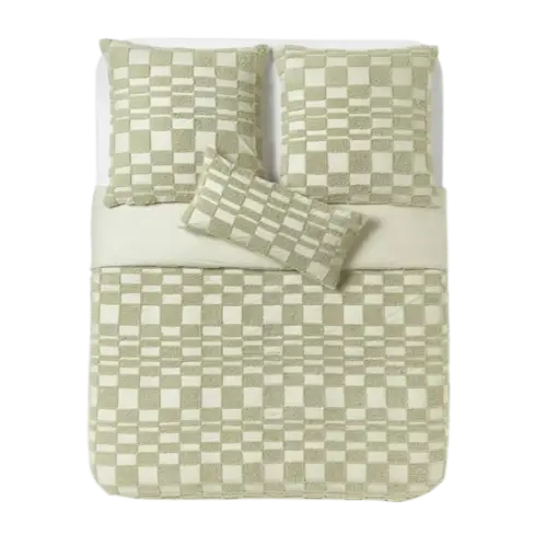 Poszwa na kołdrę z perkalu z tuftowaną dekoracją Scout 240x220cm