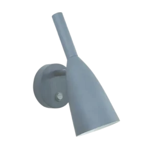 Kinkiet lampa ścienna Solin szary Light Prestige Ø12 x H27cm