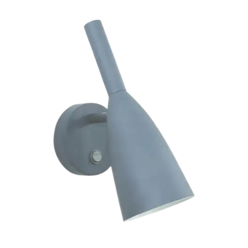 Kinkiet lampa ścienna Solin szary Light Prestige Ø12 x H27cm