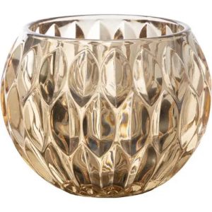 Lampion świecznik szklany na tealighty Ø10xH8cm